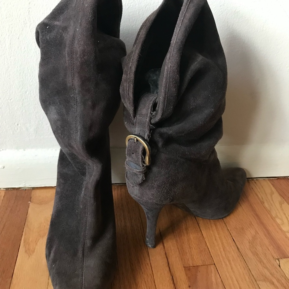 Women's Brown Suede Boots